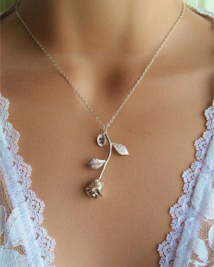 Rose Flower Necklace