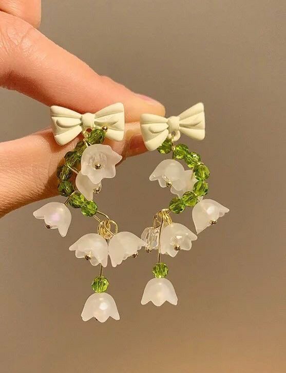 Fairy Lily of The Valley Earrings