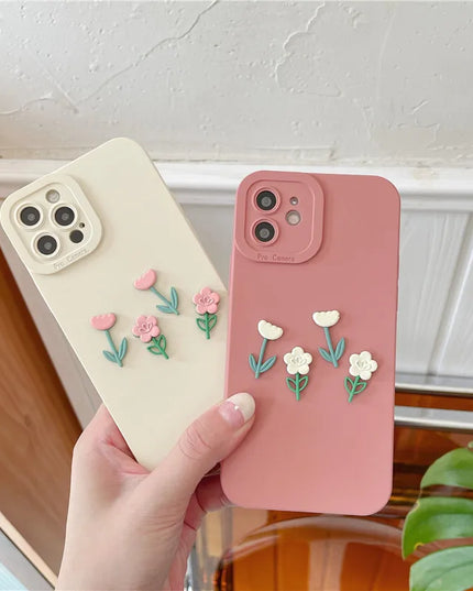 3D Flower Phone Case