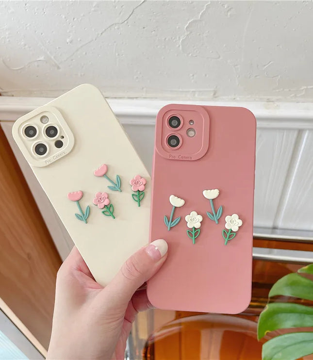 3D Flower Phone Case