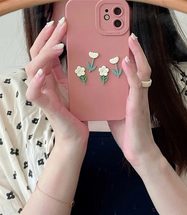 3D Flower Phone Case