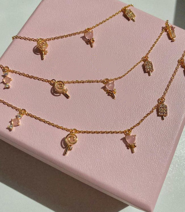 Ice Cream Charm Necklace