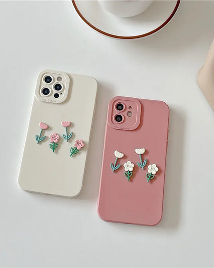 3D Flower Phone Case