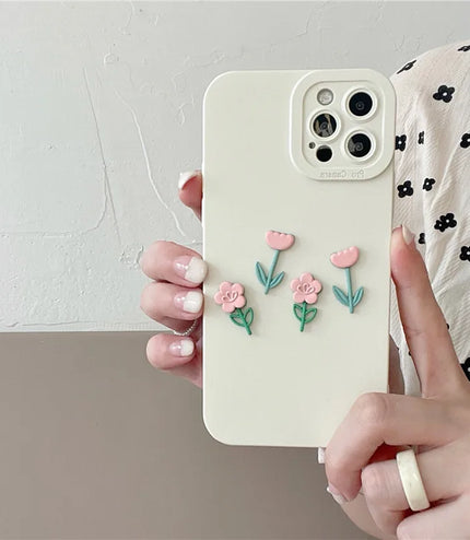 3D Flower Phone Case