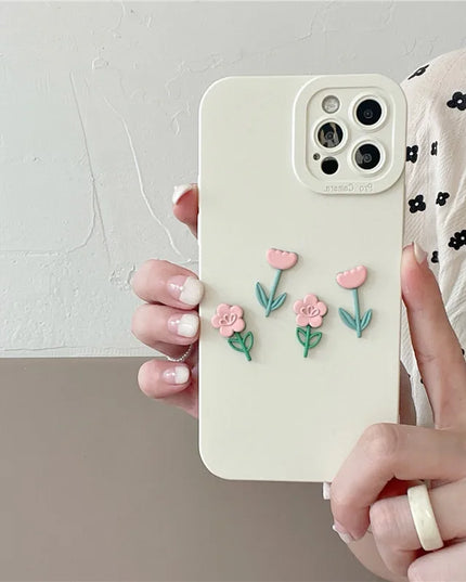 3D Flower Phone Case