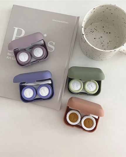 Mini Matte Contact Lens Case