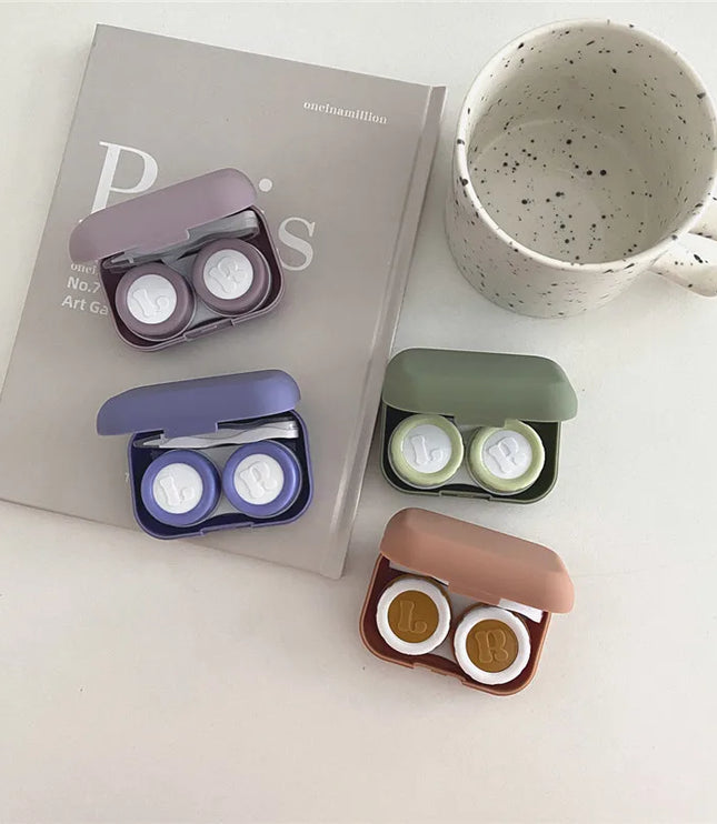 Mini Matte Contact Lens Case