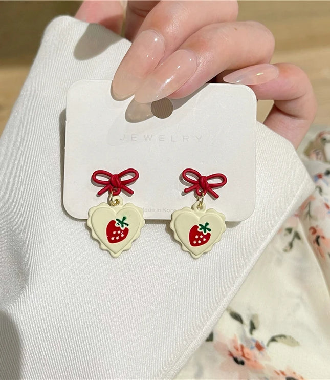 Love Strawberry Earrings