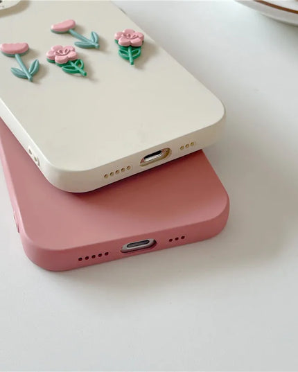 3D Flower Phone Case