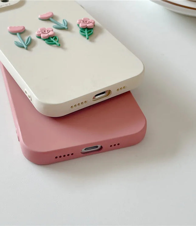 3D Flower Phone Case