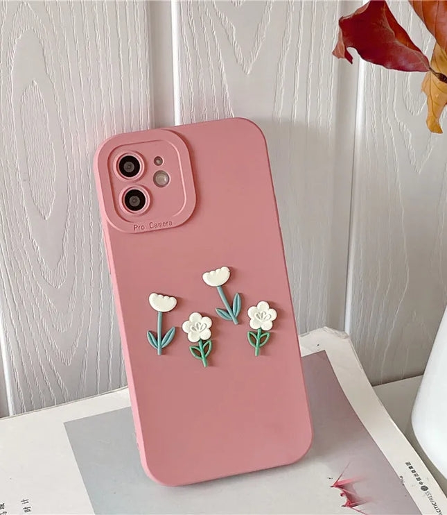 3D Flower Phone Case