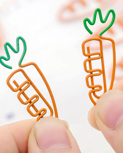 5PCS Mini Carrot Bookmark