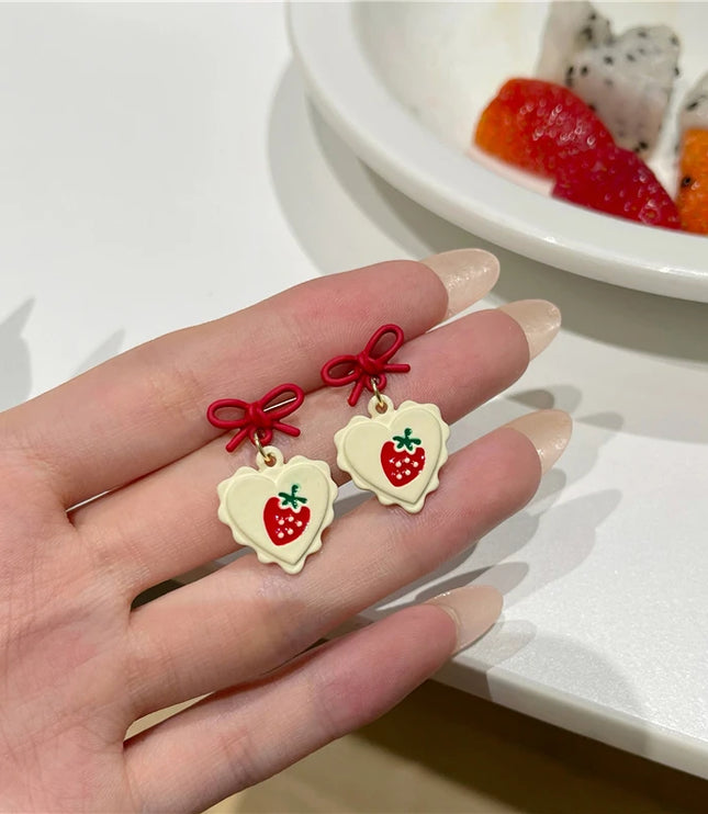 Love Strawberry Earrings