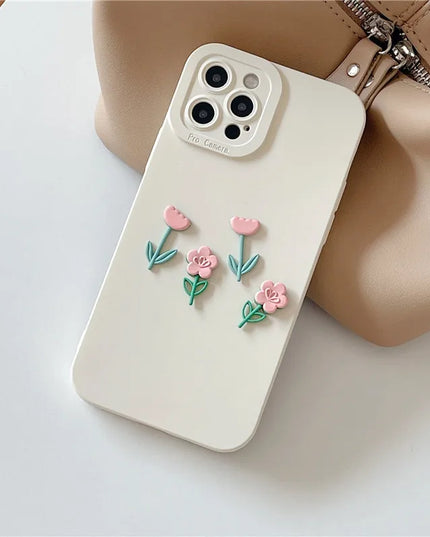 3D Flower Phone Case