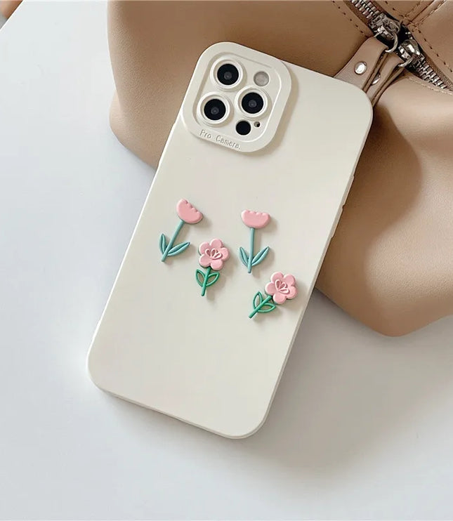 3D Flower Phone Case