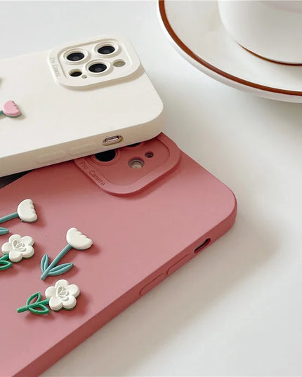 3D Flower Phone Case