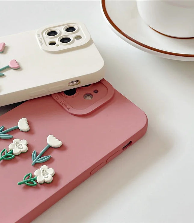 3D Flower Phone Case