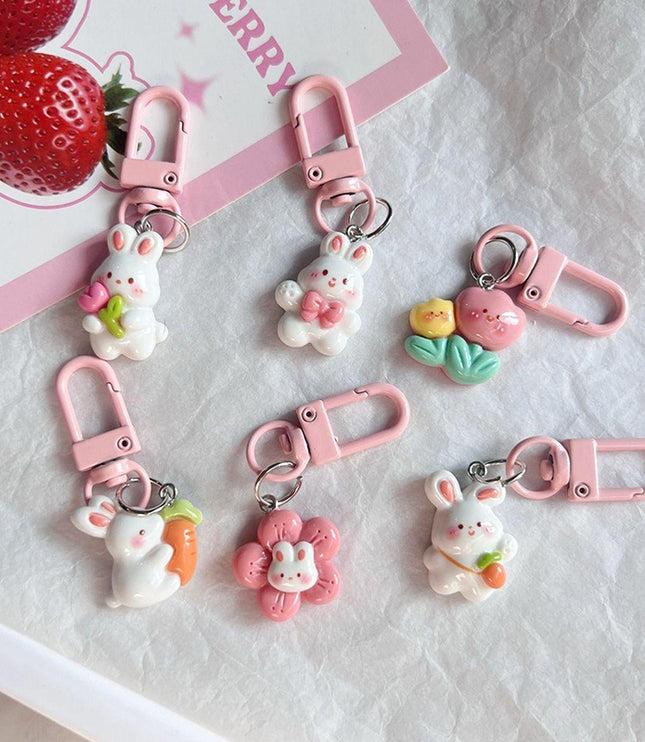 Cute Rabbit Keychain