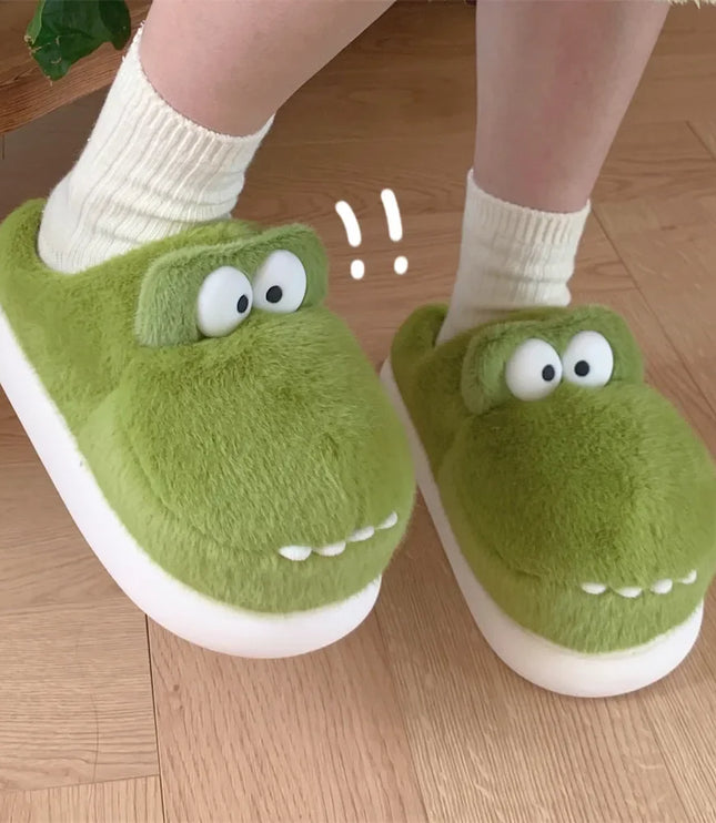 Cute Crocodiles Slippers