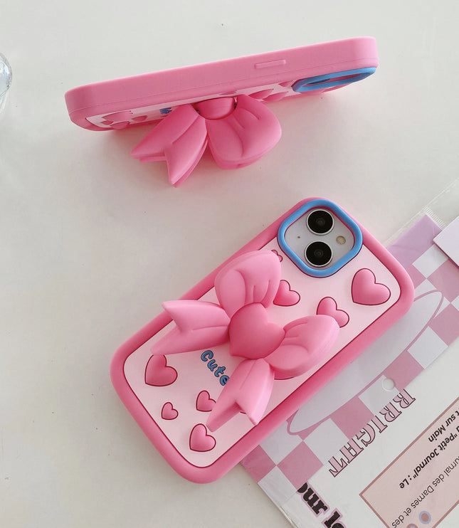 3D Bowknot Phone Case