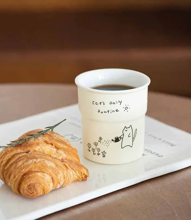 Cat Illustrations Cup