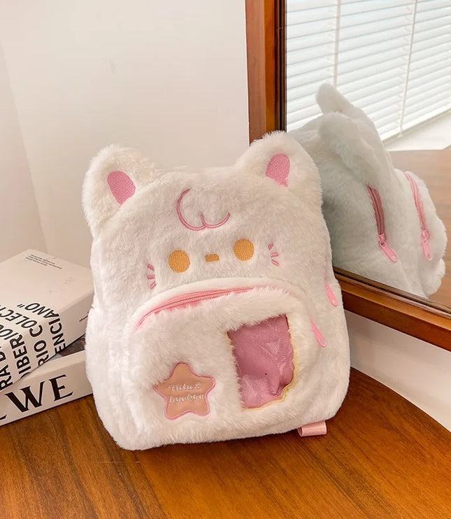 Cute Puppy Plush Backpack