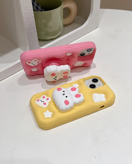 Cute 3D Rabbit Phone Case