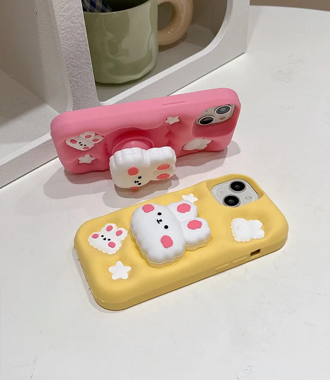 Cute 3D Rabbit Phone Case