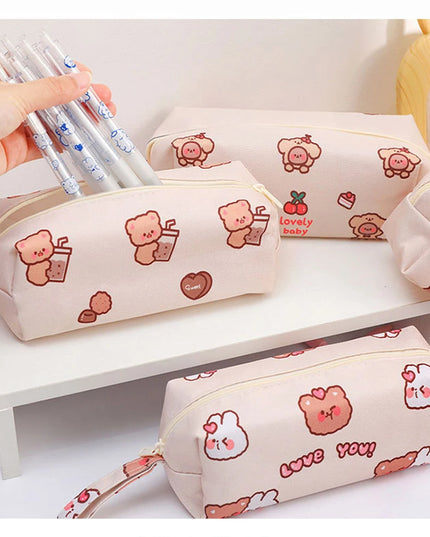 Cartoon Bear Pencil Case