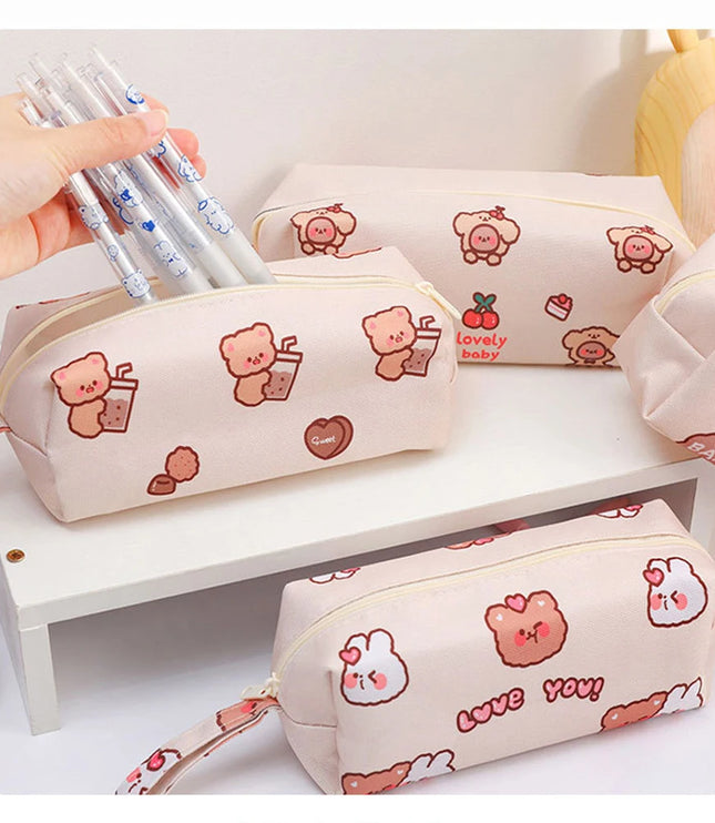 Cartoon Bear Pencil Case