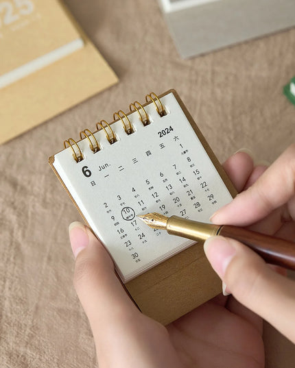 2025 Mini Desk Calendar