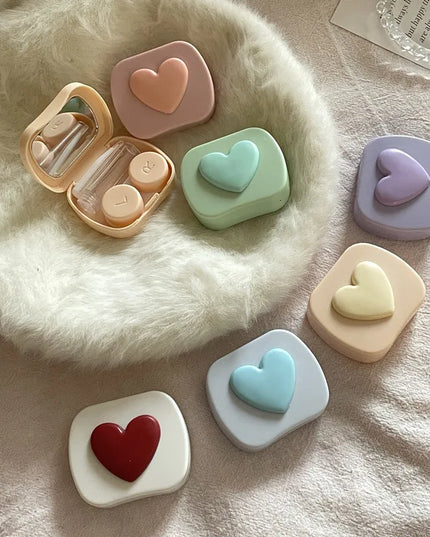 3D Heart Contact Lens Case