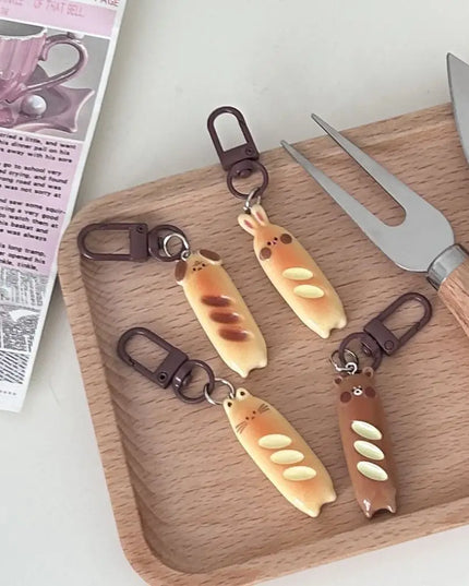 Baguette Keychain