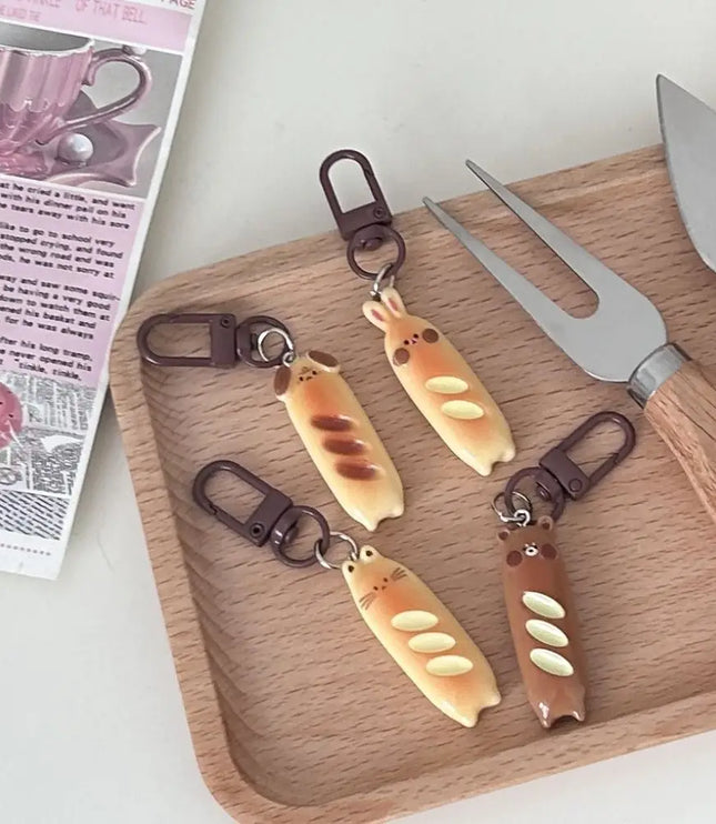 Baguette Keychain