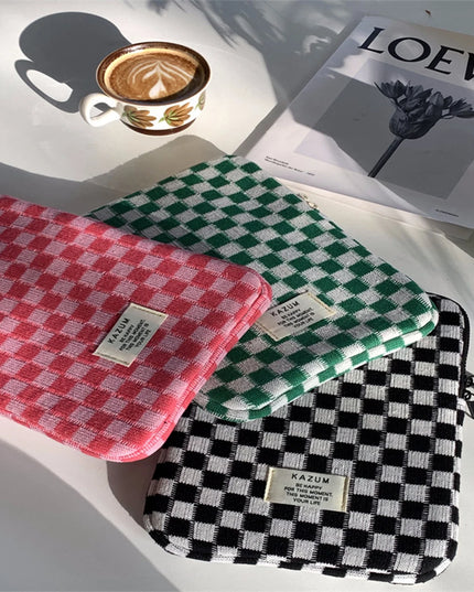 Checkered Laptop Sleeve