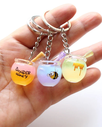 Honey Jar Keychain