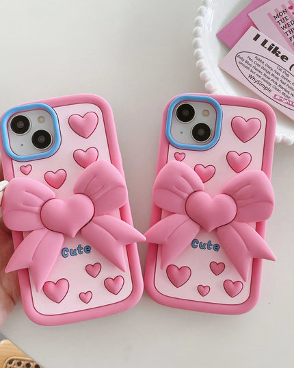 3D Bowknot Phone Case