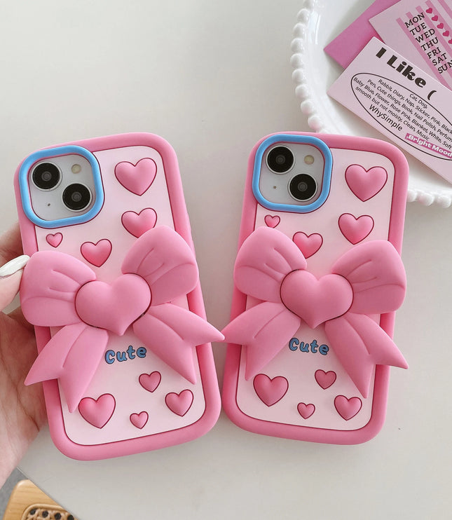 3D Bowknot Phone Case