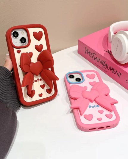 3D Bowknot Phone Case