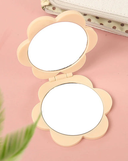 Flower Shaped Pocket Mirror