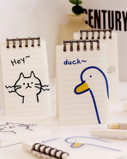 Cat & Duck Notebook