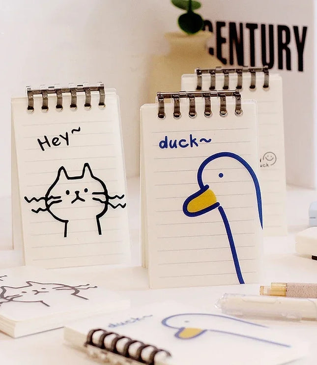 Cat & Duck Notebook