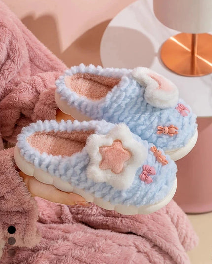 Cute Star & Moon Slippers