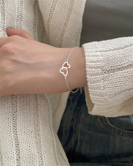 Interlocking Hearts Bracelet