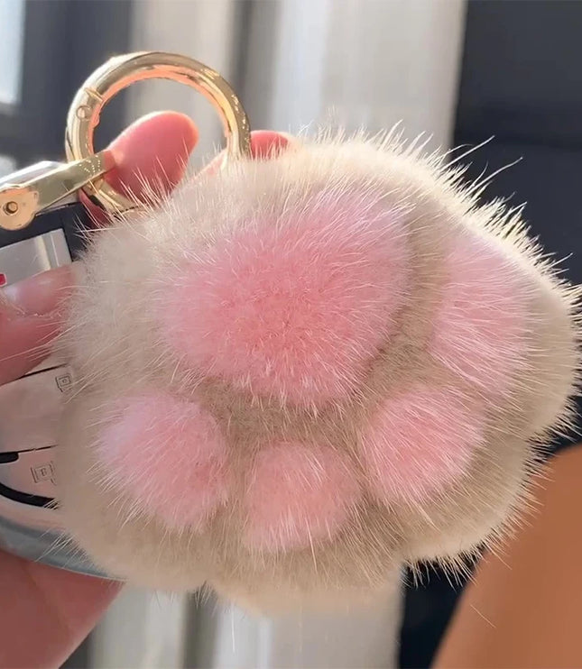 Cat Paw Keychain