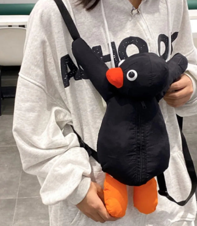 Black Penguin Backpack