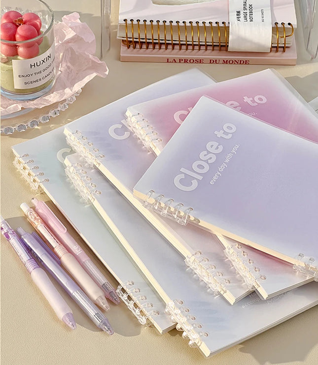 A5/B5 Pastel Binder Notebook