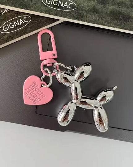 Y2K Balloon Dog Keychain