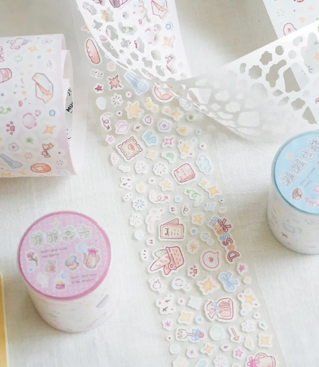 Mini Kawaii Tape Stickers