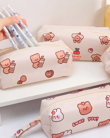 Cartoon Bear Pencil Case